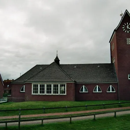 公寓 Fischerhaeuschen Baltrum, Dachgeschoss 巴尔特鲁姆
